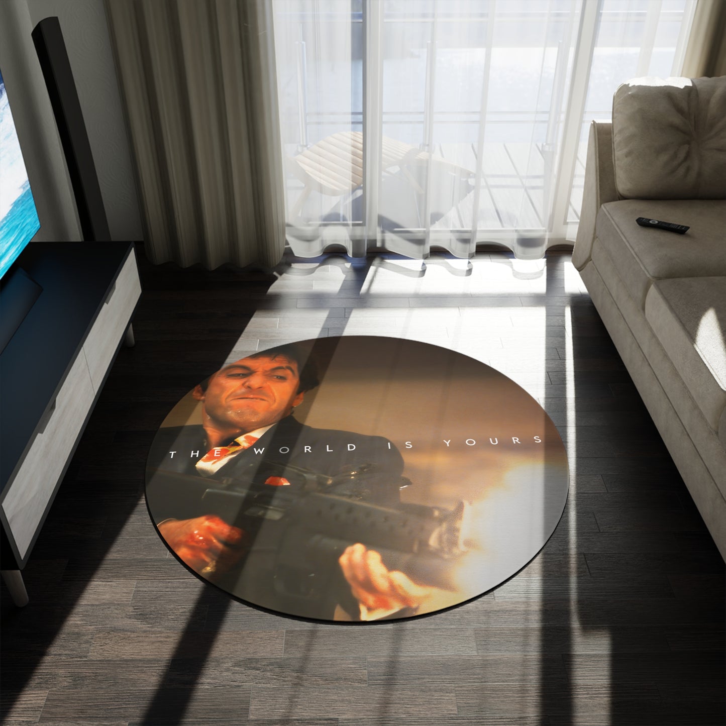 SCARFACE RUG | TONY MONTANA