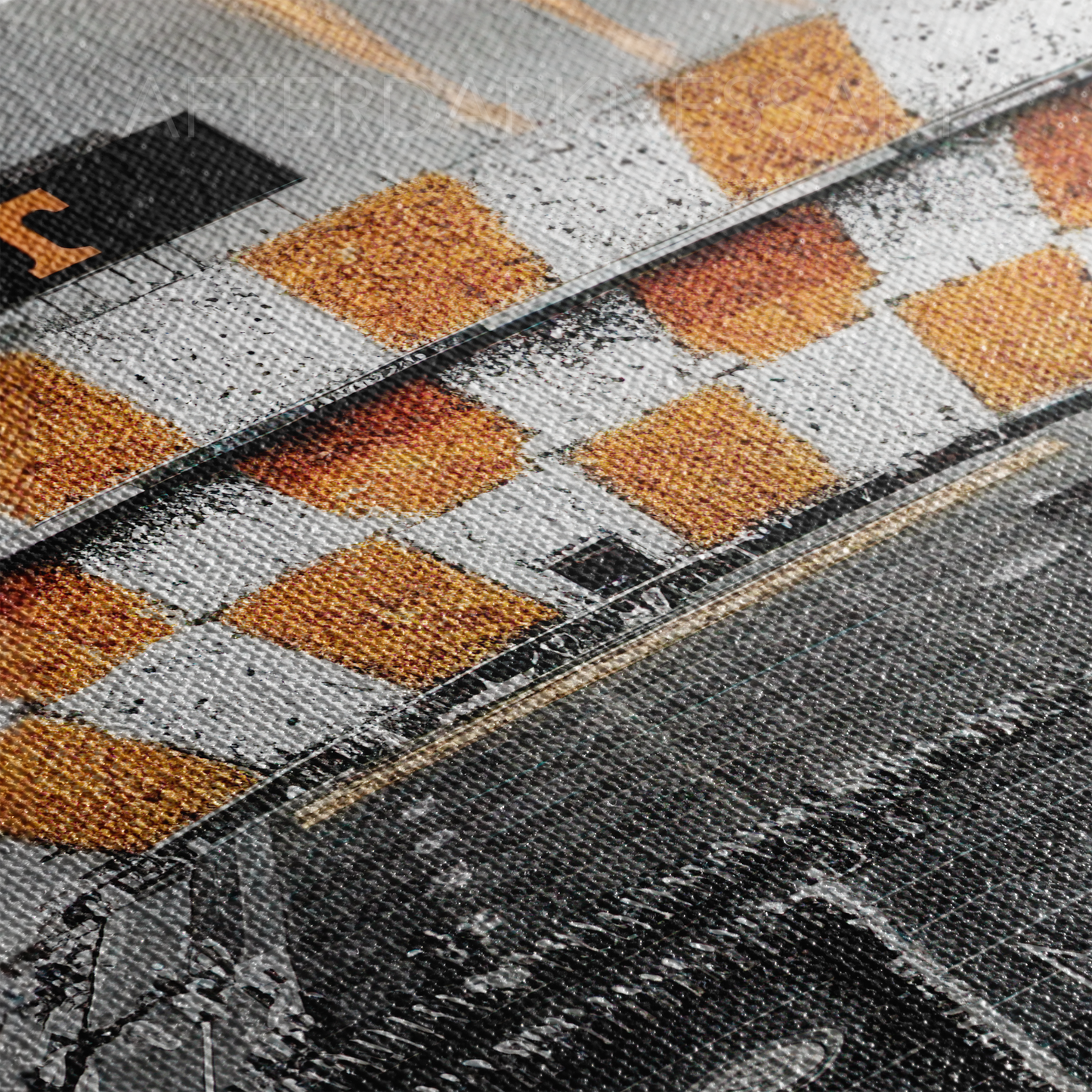 TENNESSEE VOLUNTEERS CANVAS "FIRE OVER ROCKY TOP" NEYLAND STADIUM