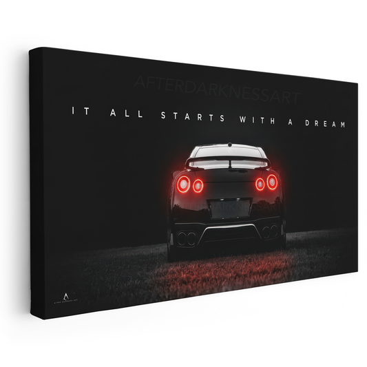 NISSAN GTR CANVAS "GTR DREAMING"