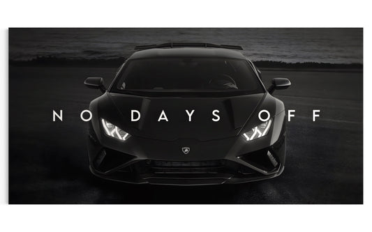 LAMBO CANVAS - NO DAYS OFF