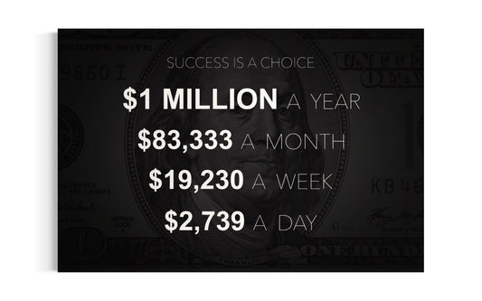 $1 MILLION A YEAR - SUCCESS IS A CHOICE