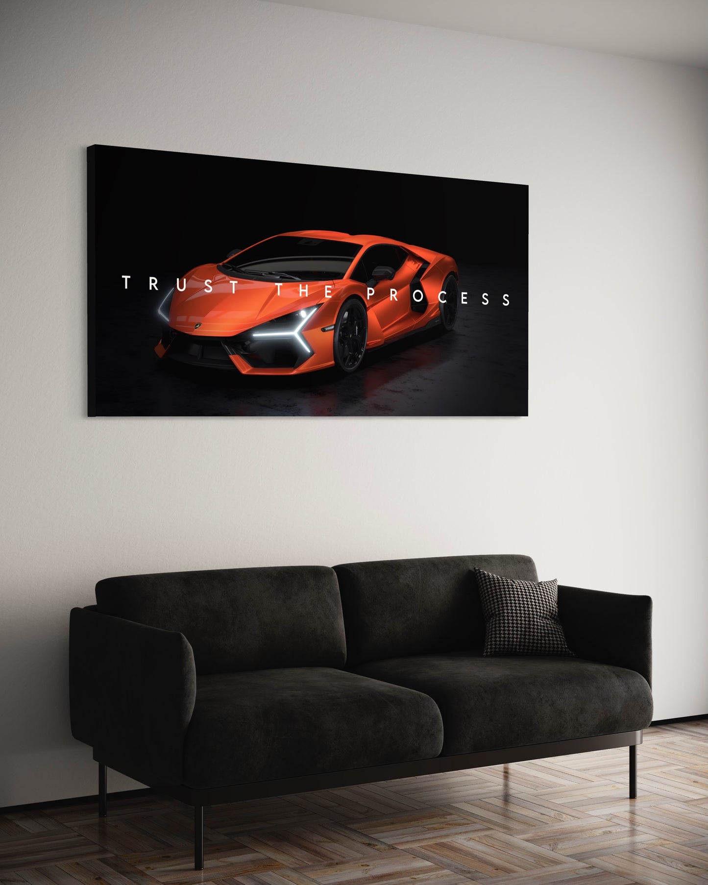 LAMBO CANVAS - TRUST THE PROCESS