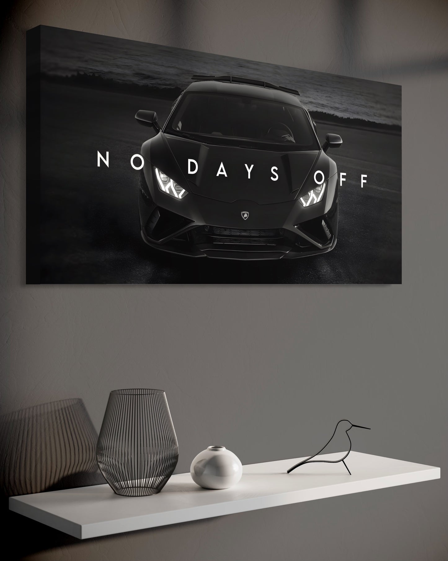 LAMBO CANVAS - NO DAYS OFF