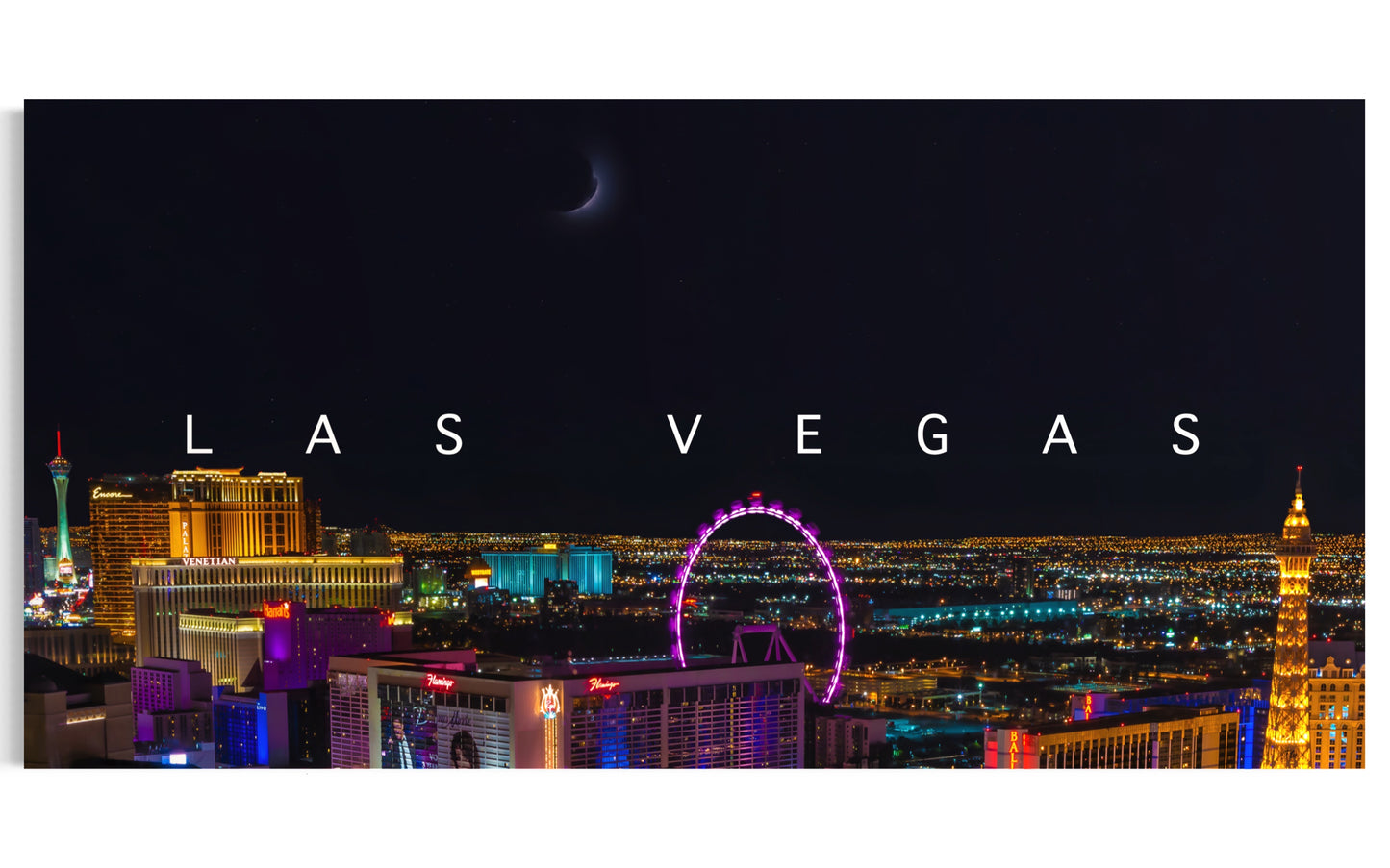 LAS VEGAS - NEON NIGHTSCAPE