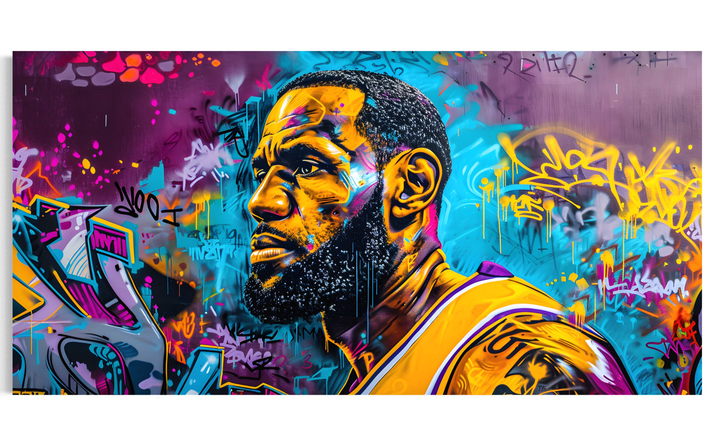 LEBRON CANVAS "LeGRAFFITI"