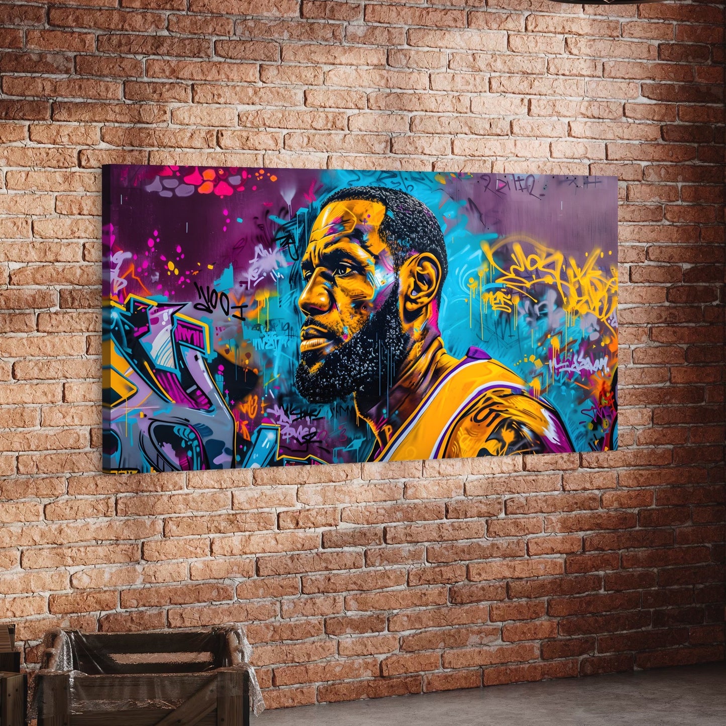 LEBRON CANVAS "LeGRAFFITI"