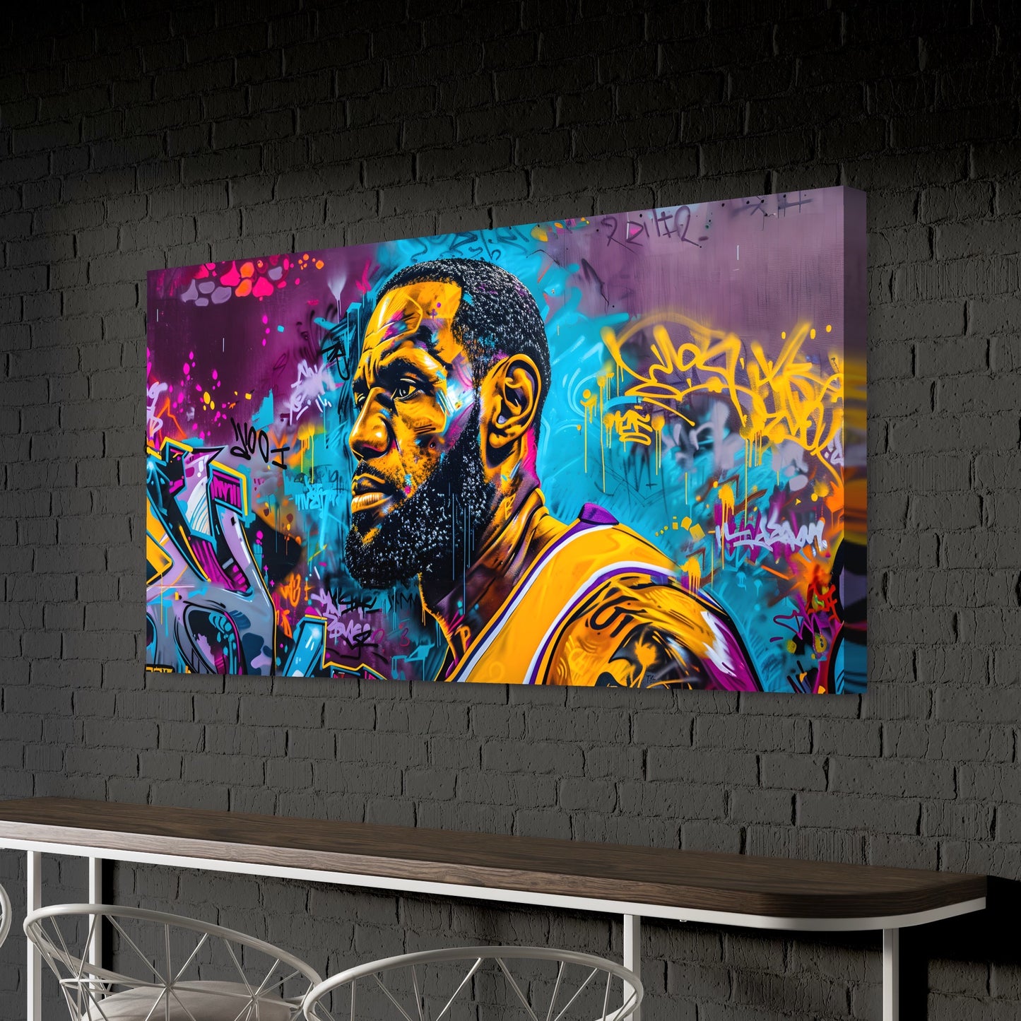 LEBRON CANVAS "LeGRAFFITI"