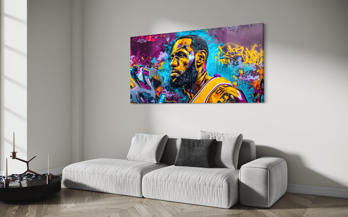 LEBRON CANVAS "LeGRAFFITI"