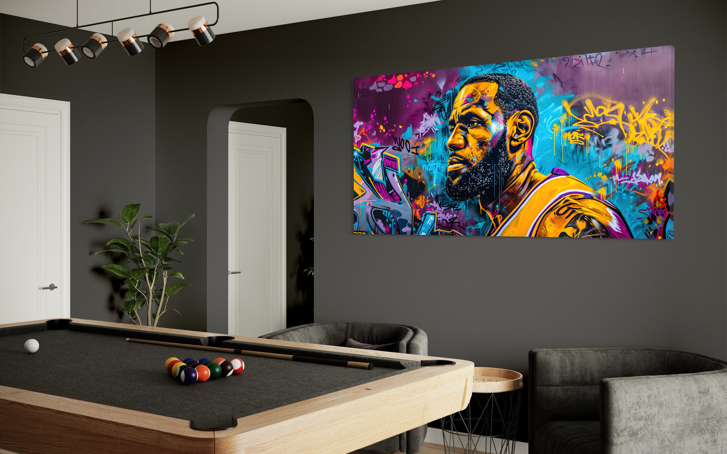 LEBRON CANVAS "LeGRAFFITI"