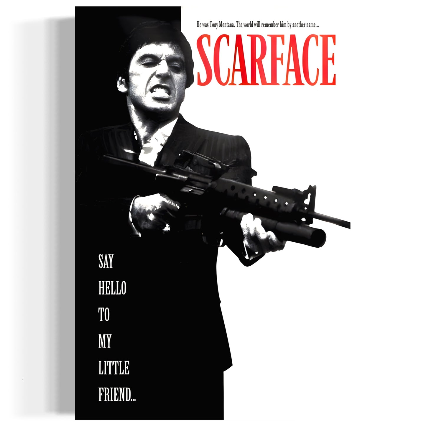 SCARFACE TONY MONTANA "MOVIE CART ART 1"