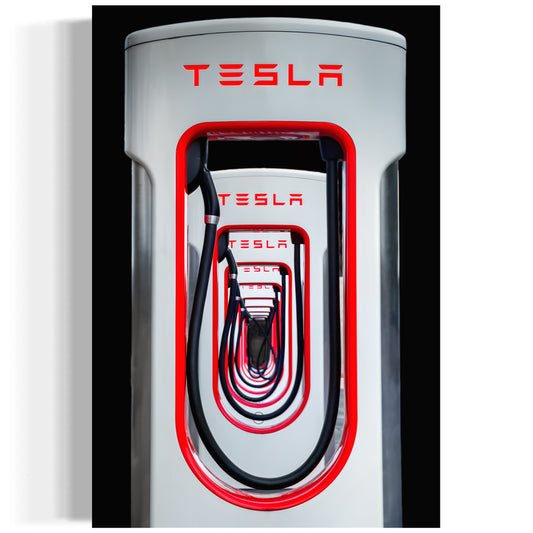 "CHARGE THE WORLD" SUPERCHARGER CANVAS