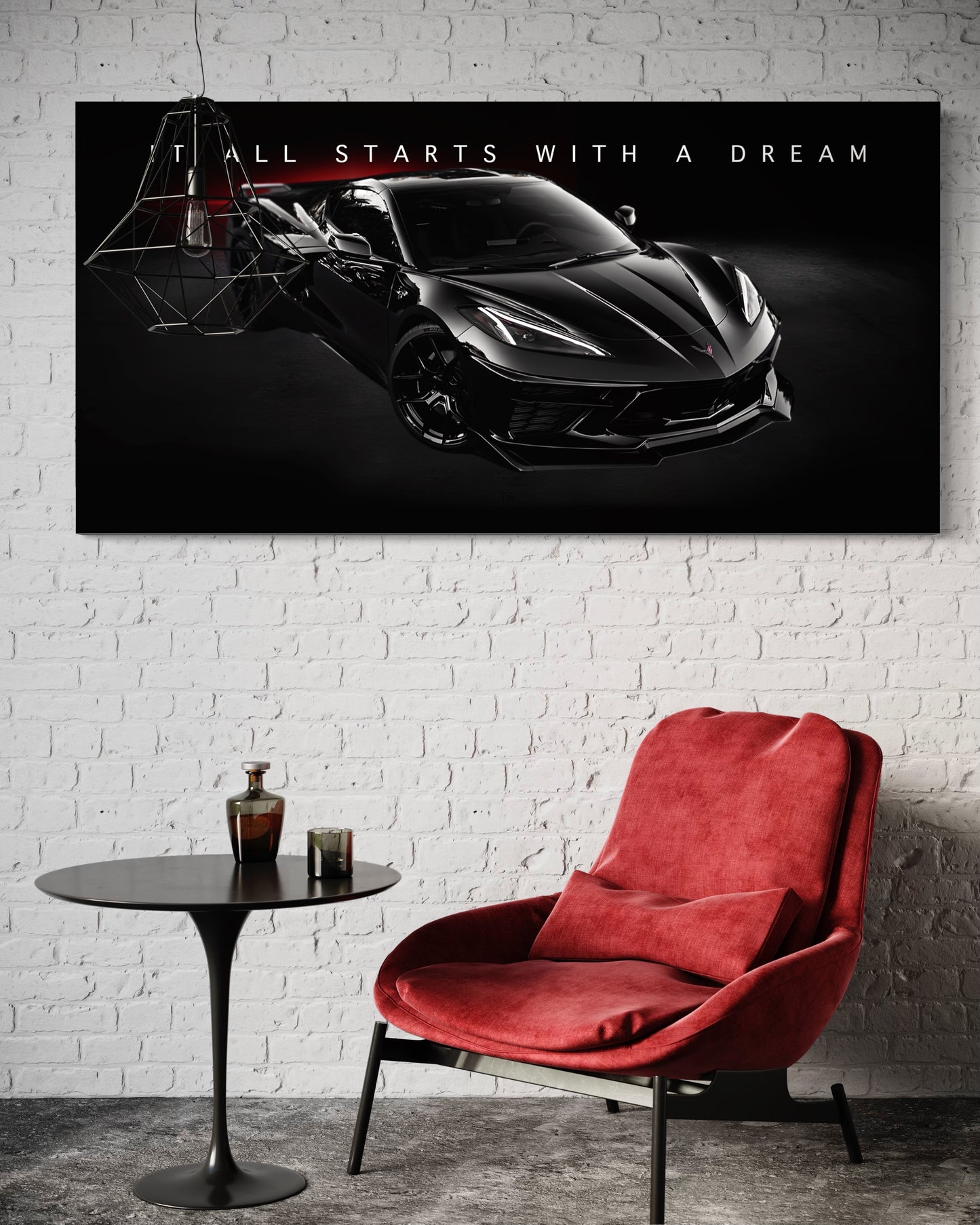 C8 ZO6 CANVAS "Z06 DREAMING"