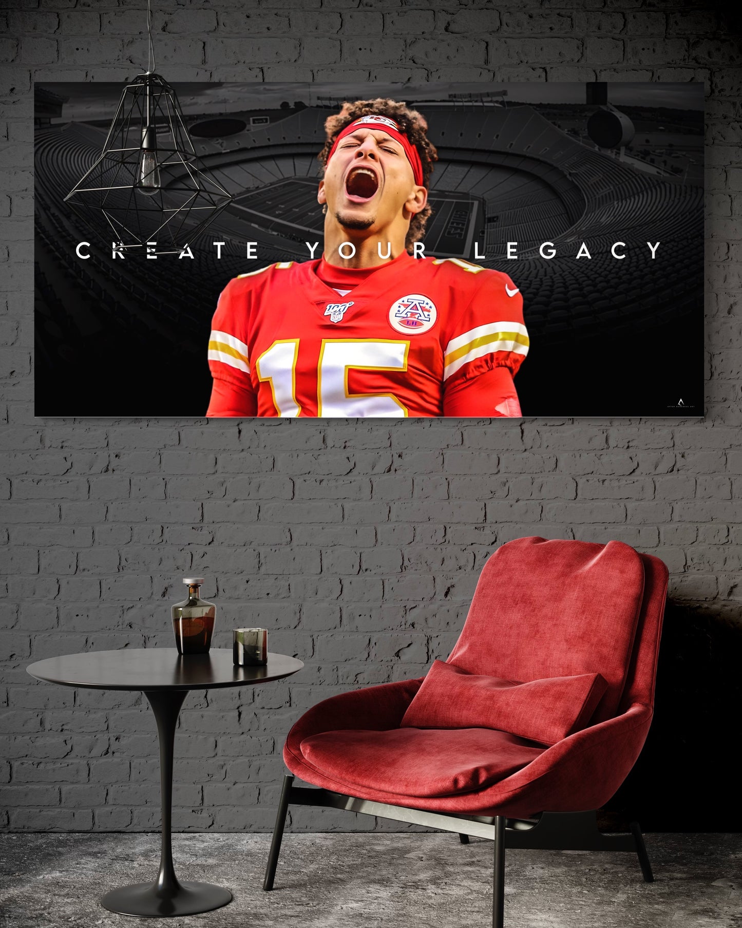 PATRICK MAHOMES CANVAS "CREATE YOUR LEGACY"