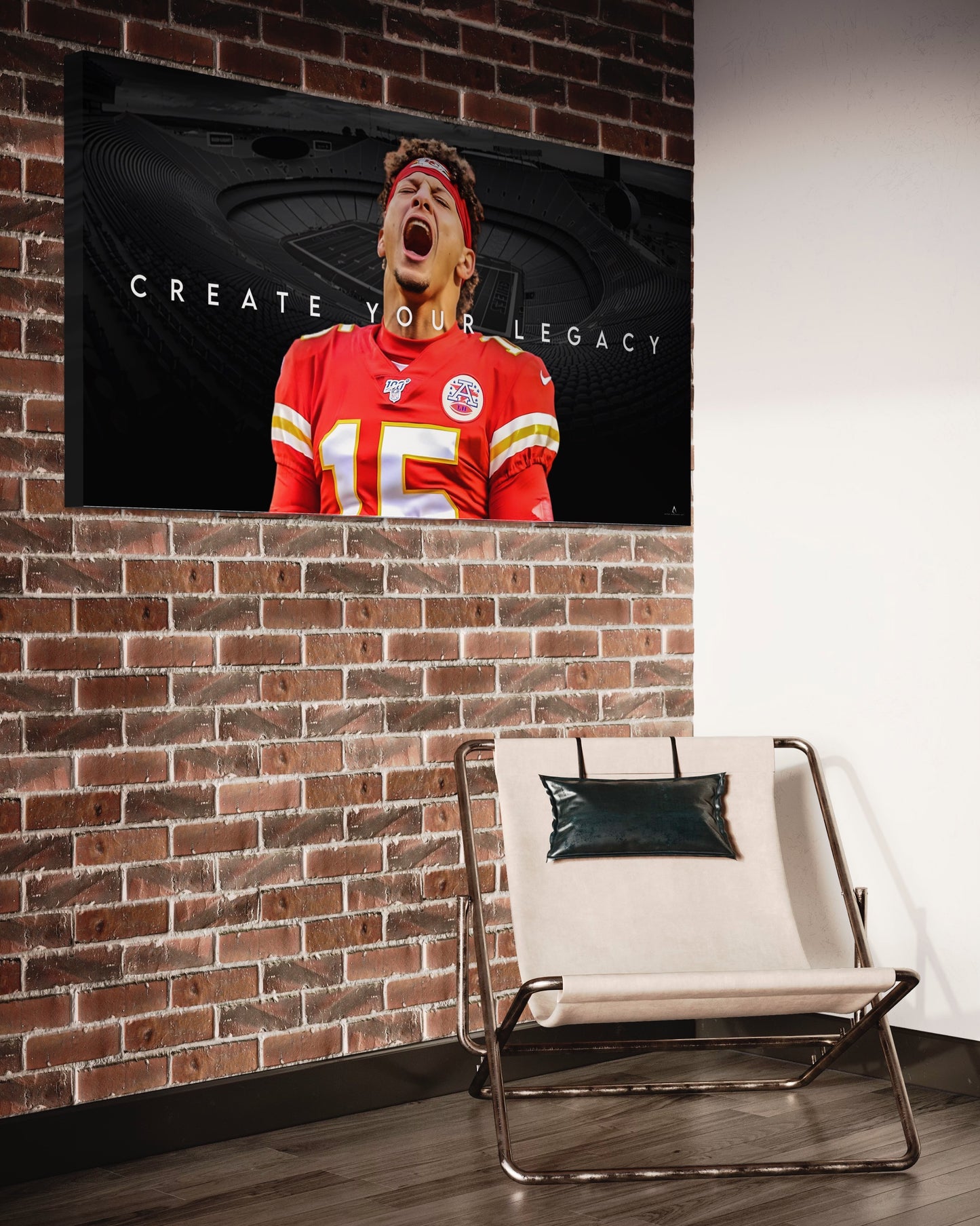 PATRICK MAHOMES CANVAS "CREATE YOUR LEGACY"