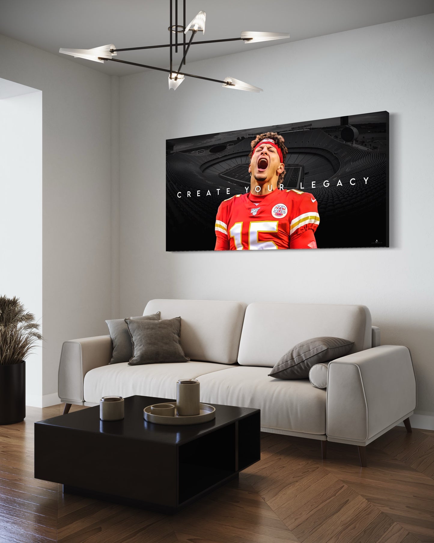 PATRICK MAHOMES CANVAS "CREATE YOUR LEGACY"