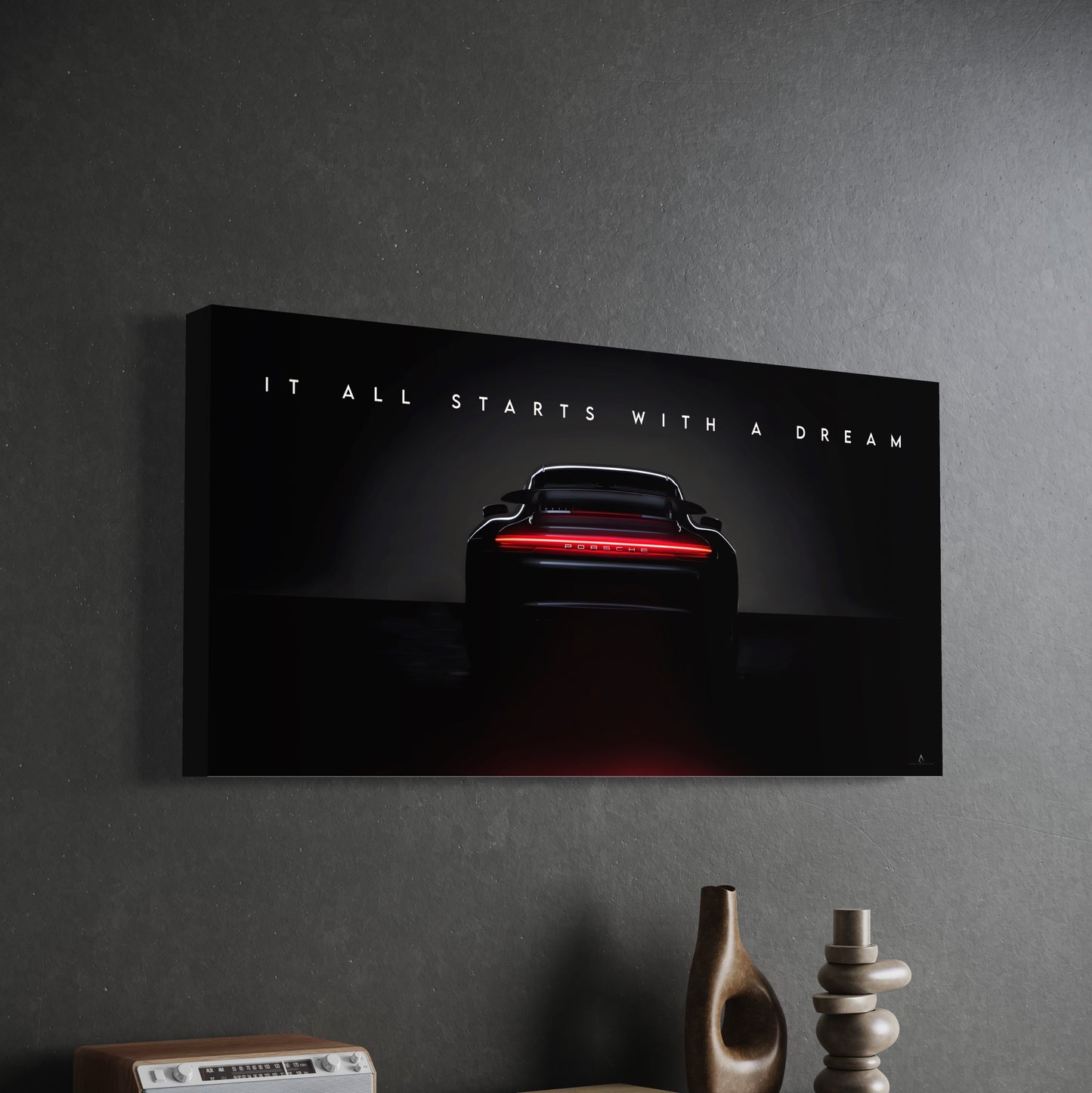 PORSCHE TURBO S CANVAS "TURBO S DREAMING"