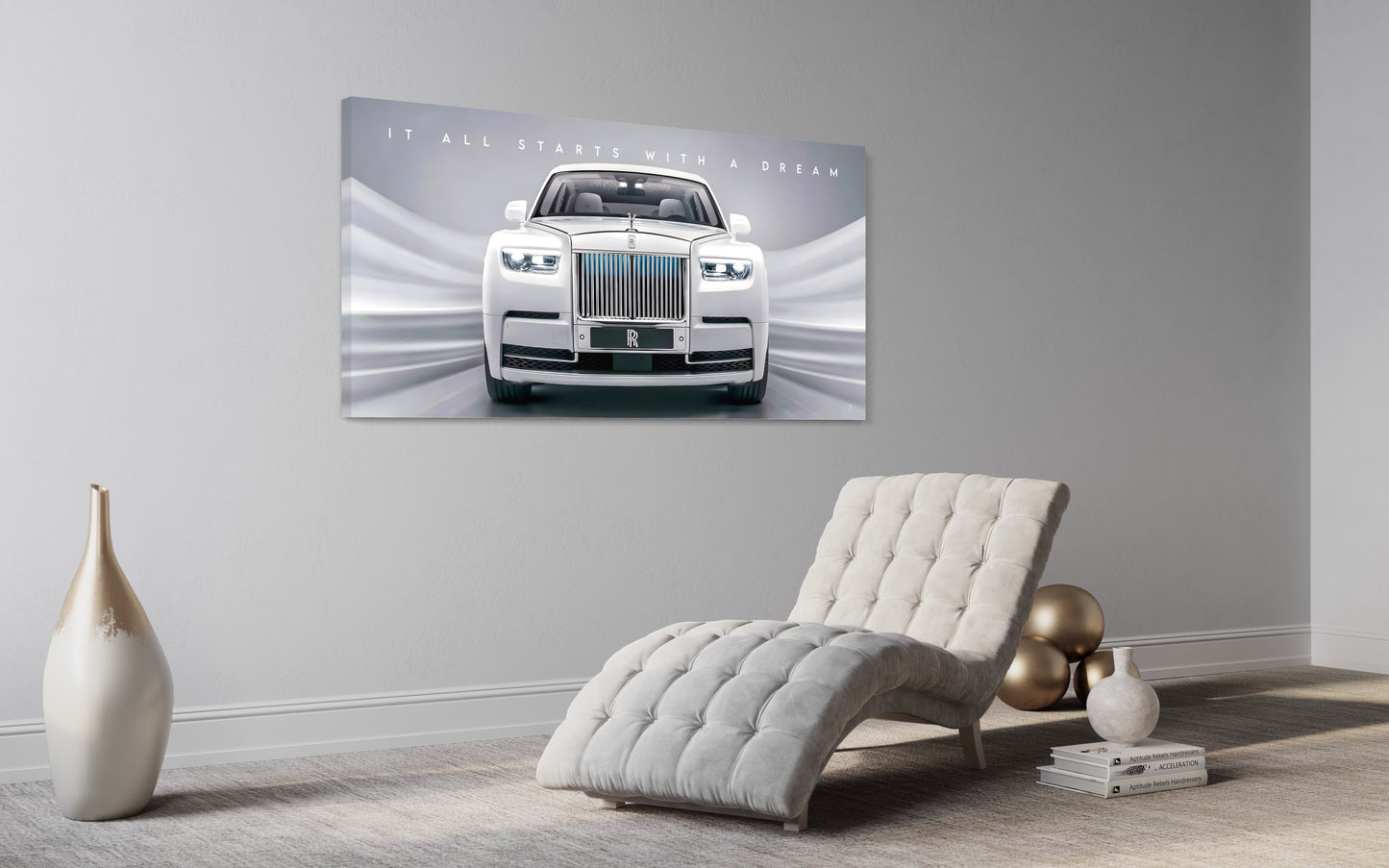 ROLLS ROYCE PHANTOM CANVAS "DOUBLE R DREAMING"