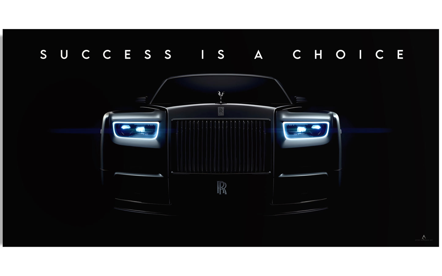 ROLLS ROYCE CANVAS "SUCCESS IS A CHOICE"