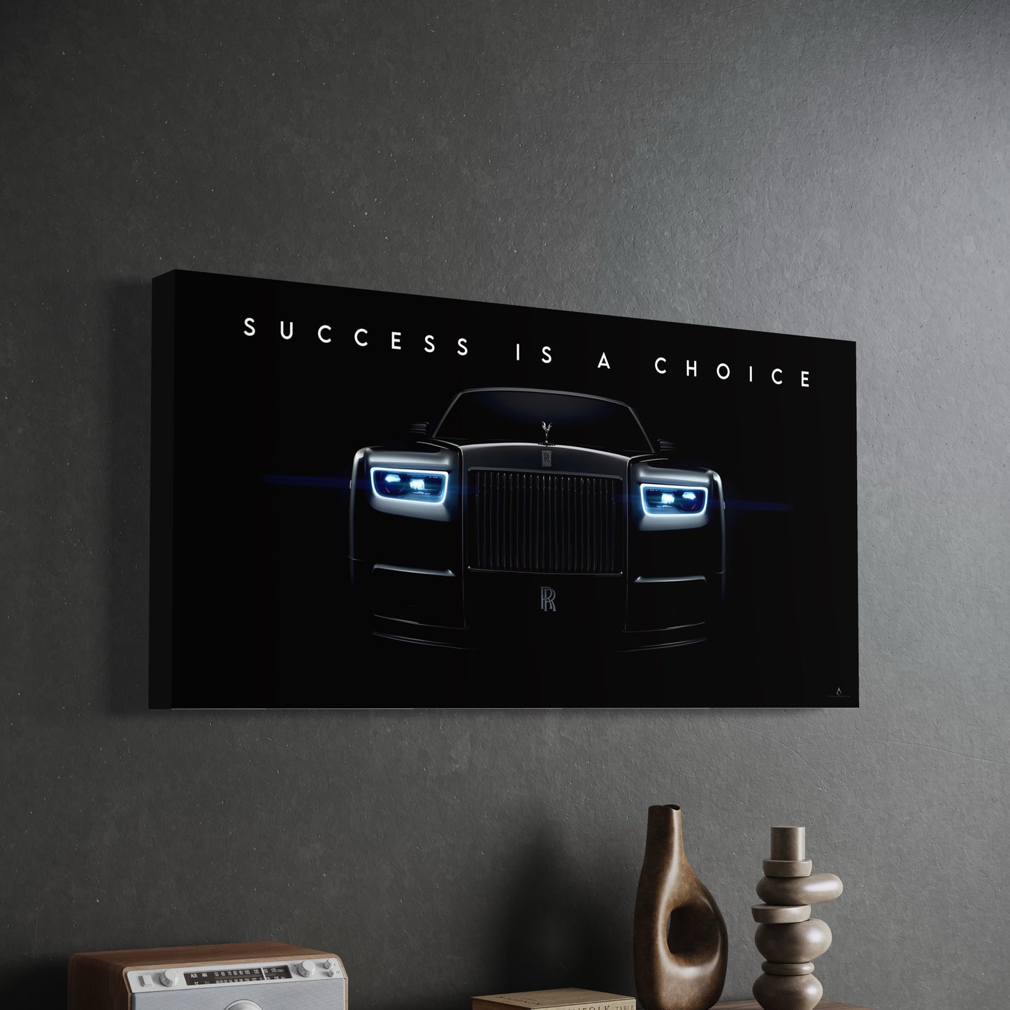 ROLLS ROYCE CANVAS "SUCCESS IS A CHOICE"