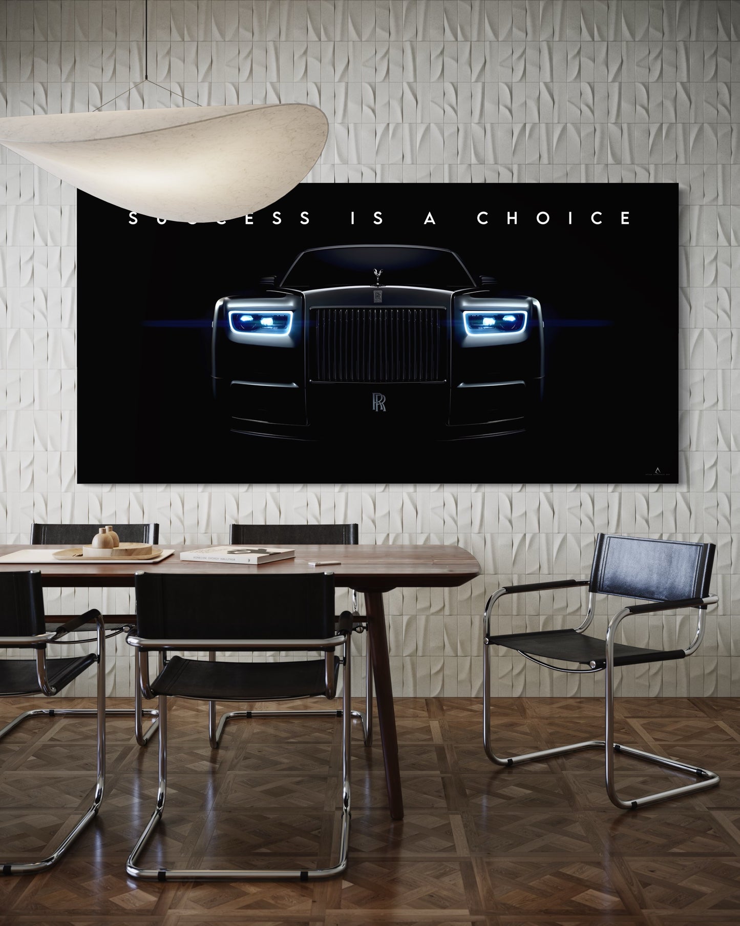 ROLLS ROYCE CANVAS "SUCCESS IS A CHOICE"