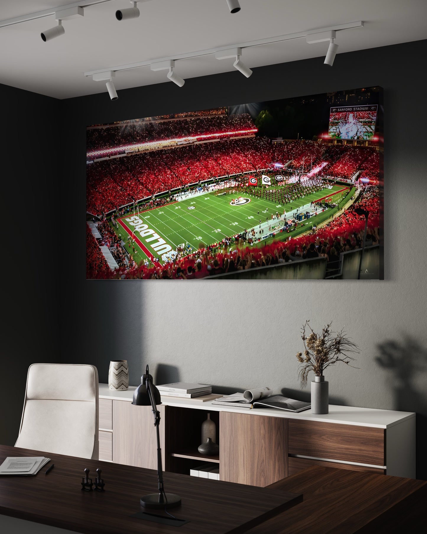 GEORGIA BULLDOGS CANVAS "SANFORD GLORY" SANFORD STADIUM