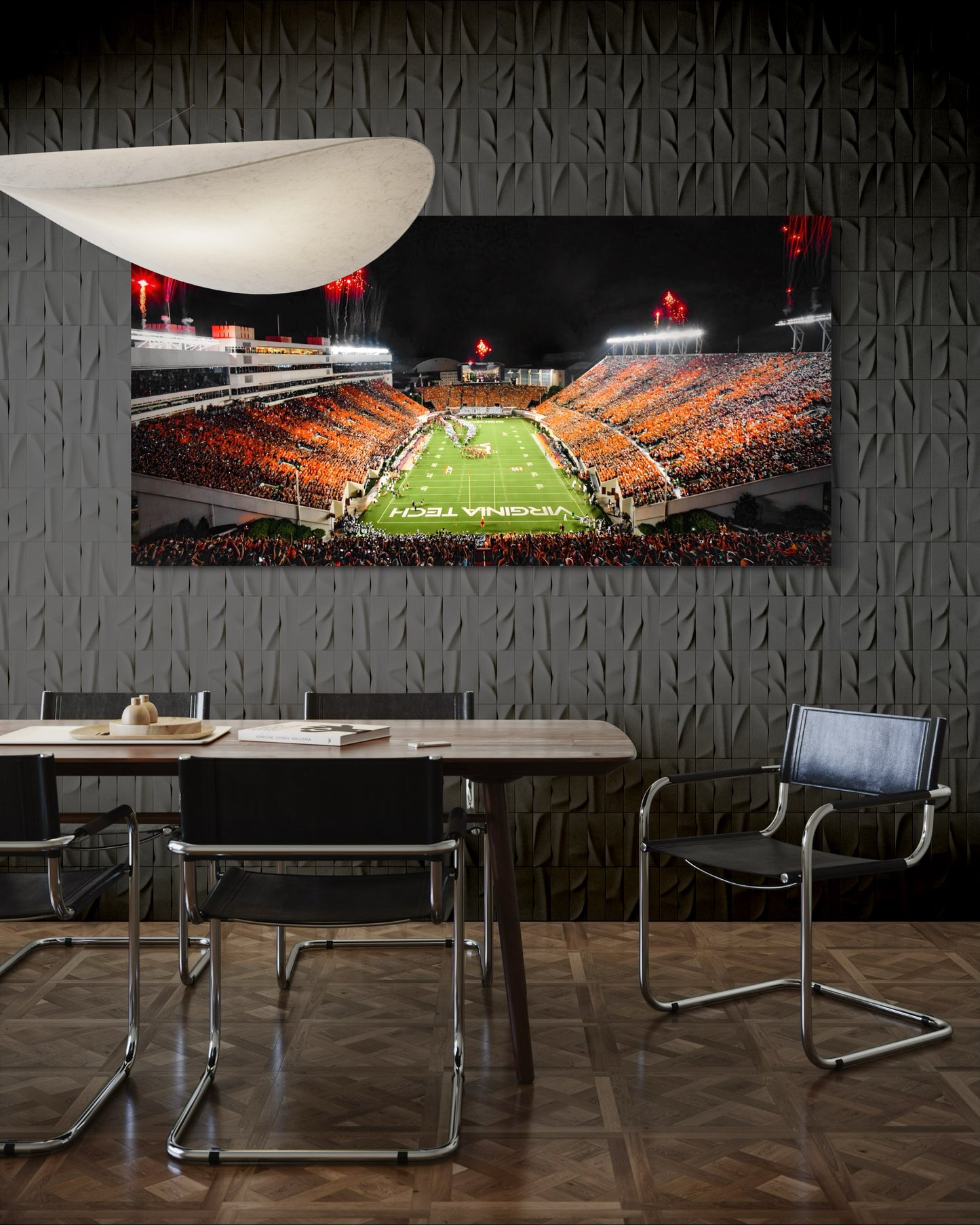 VIRGINIA TECH HOKIES CANVAS "HOKIE GLORY" LANE STADIUM