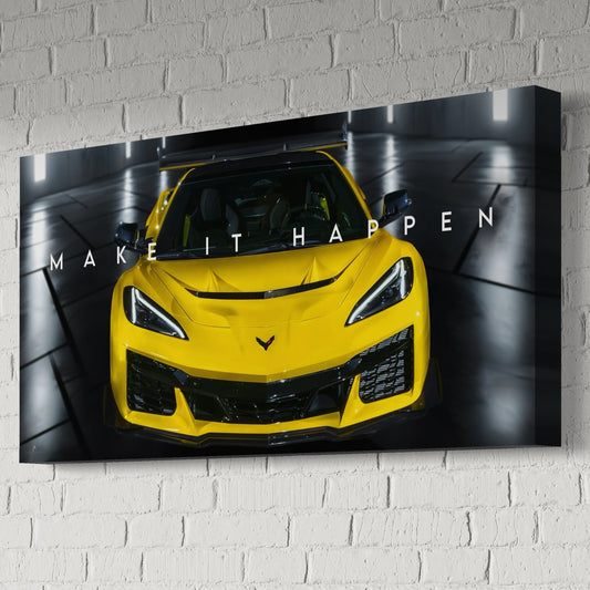 C8 ZR1 CANVAS "MAKE IT HAPPEN"