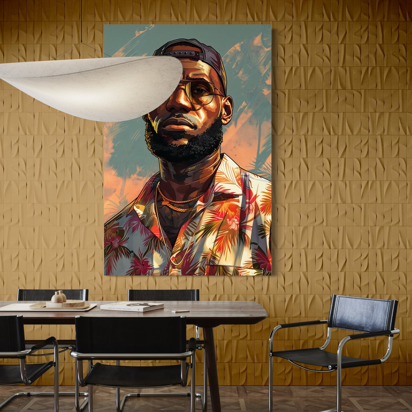 LEBRON JAMES GTA CANVAS "KINGPIN OF THE COURT"