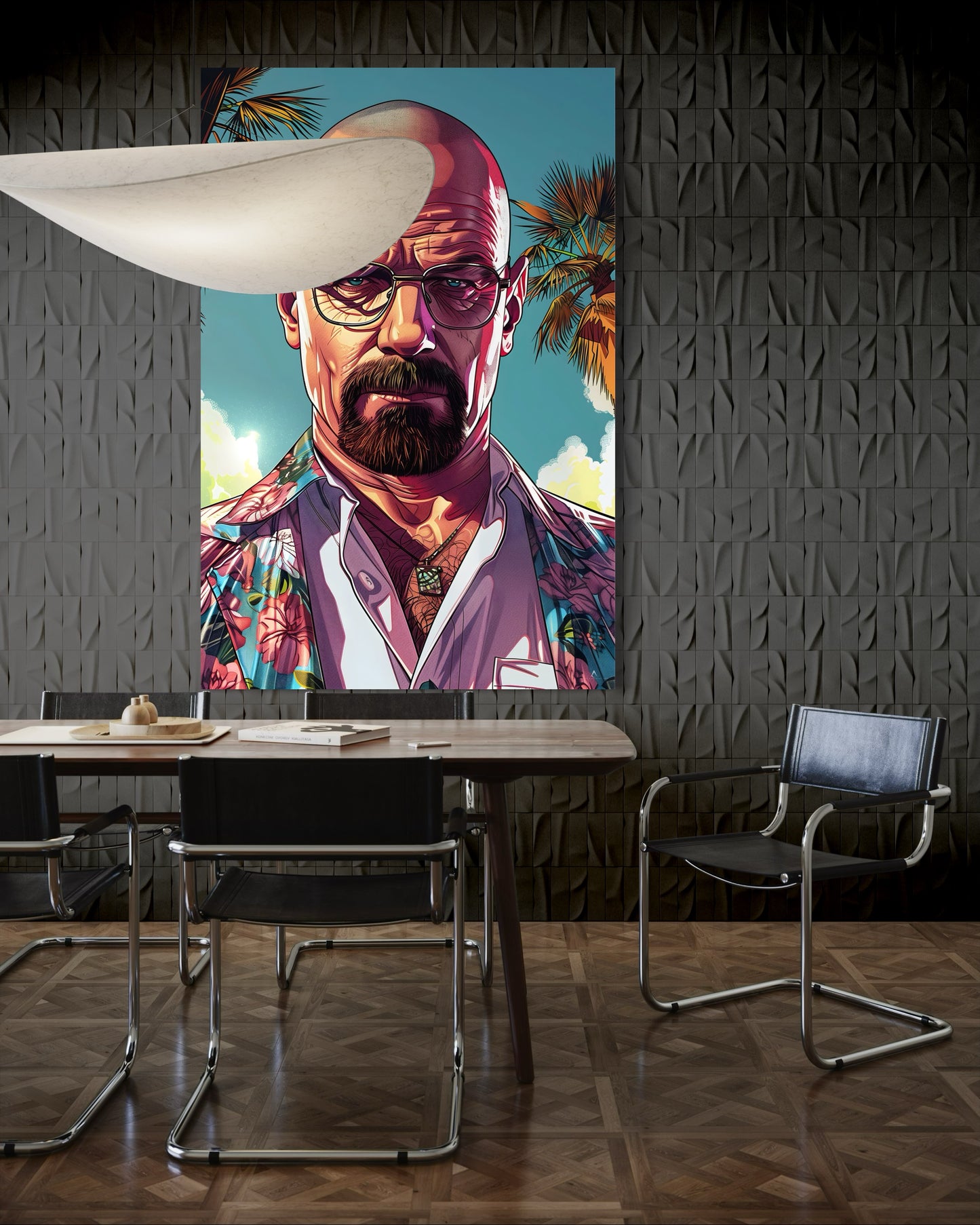 WALTER WHITE GTA CANVAS "SCIENCE & SIN" BREAKING BAD