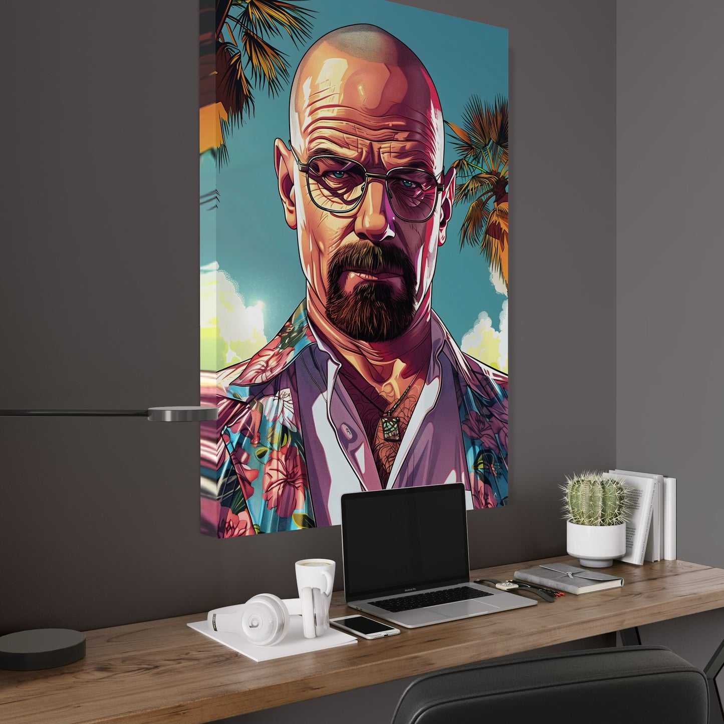 WALTER WHITE GTA CANVAS "SCIENCE & SIN" BREAKING BAD