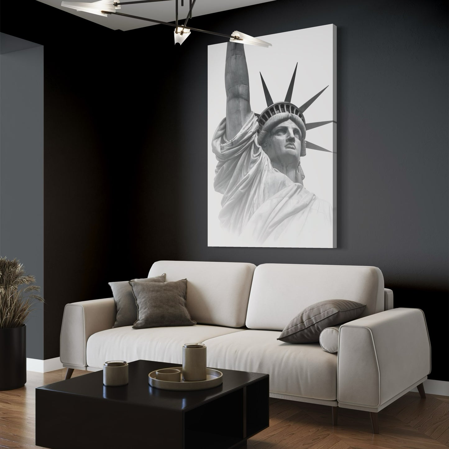 STATUE OF LIBERTY CANVAS "GHOST OF LIBERTY"