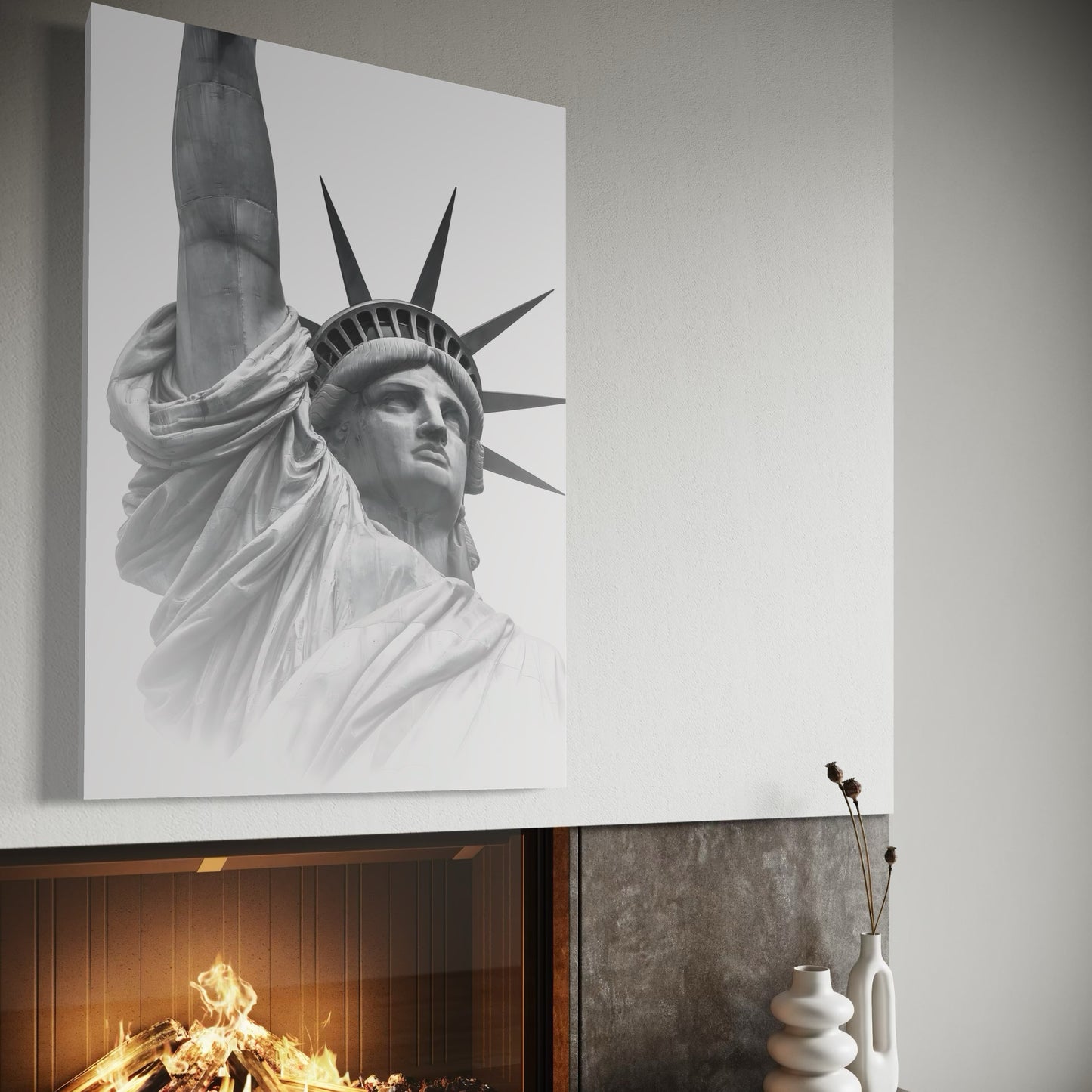 STATUE OF LIBERTY CANVAS "GHOST OF LIBERTY"