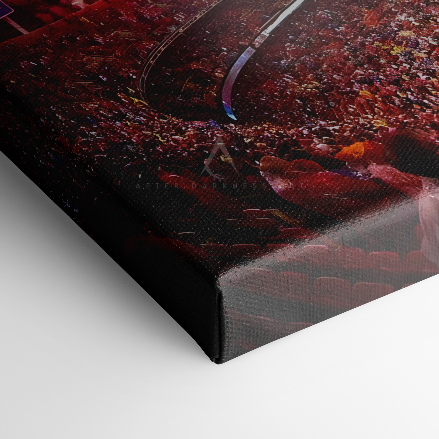 KANSAS CITY CHIEFS CANVAS "ARROWHEAD AWAKENED" ARROWHEAD STADIUM GEHA FIELD