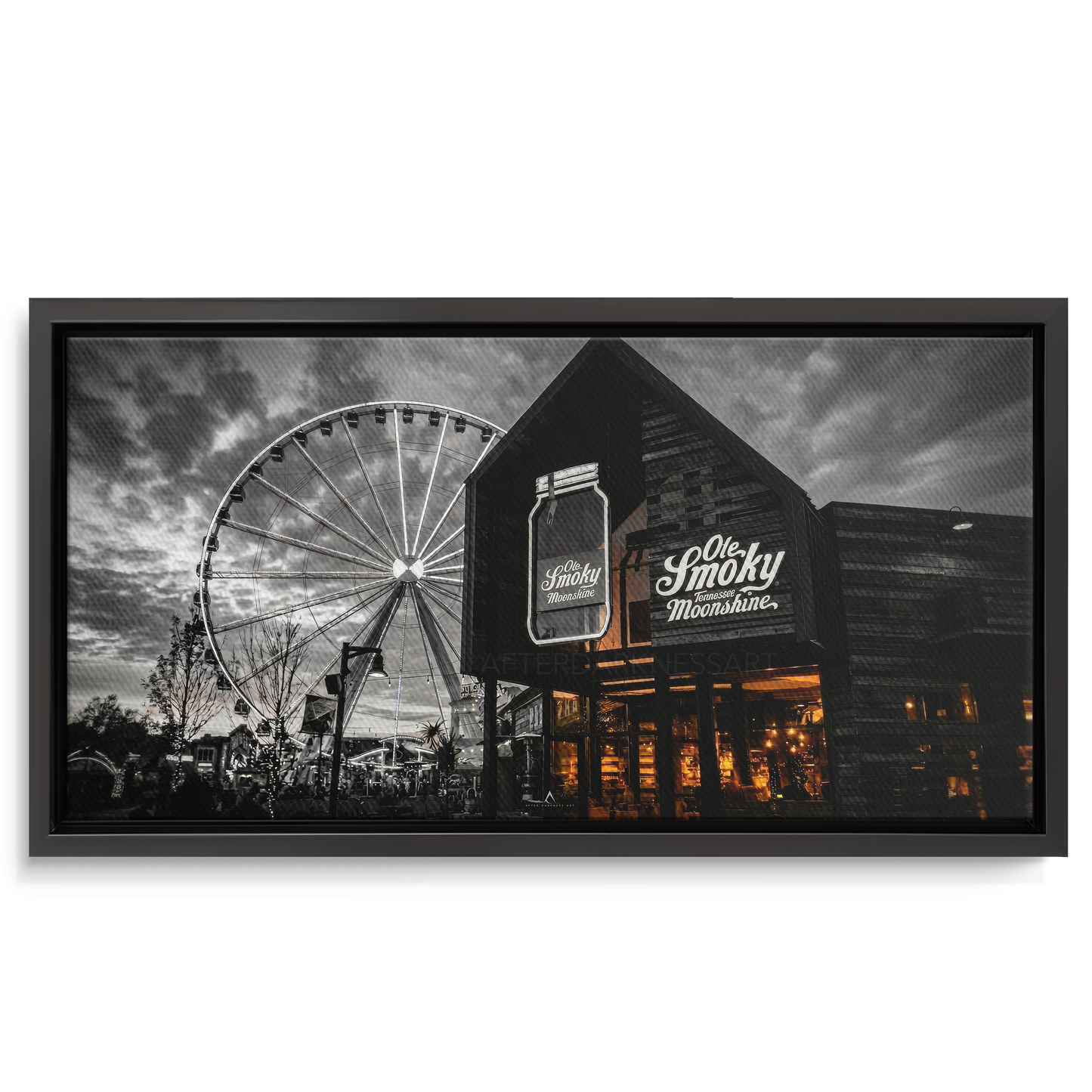 THE ISLAND PIGEON FORGE TENNESSEE CANVAS "MOONSHINE & SKYLINES"