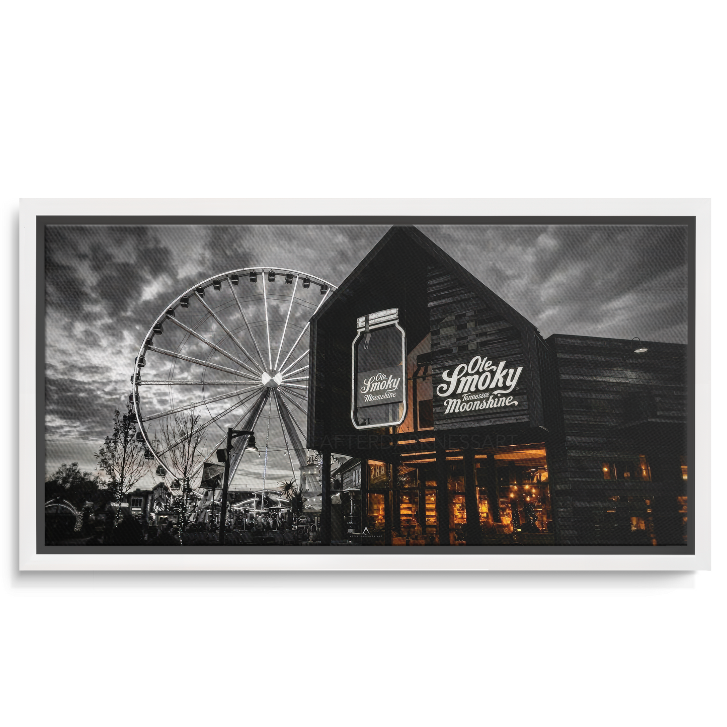 THE ISLAND PIGEON FORGE TENNESSEE CANVAS "MOONSHINE & SKYLINES"
