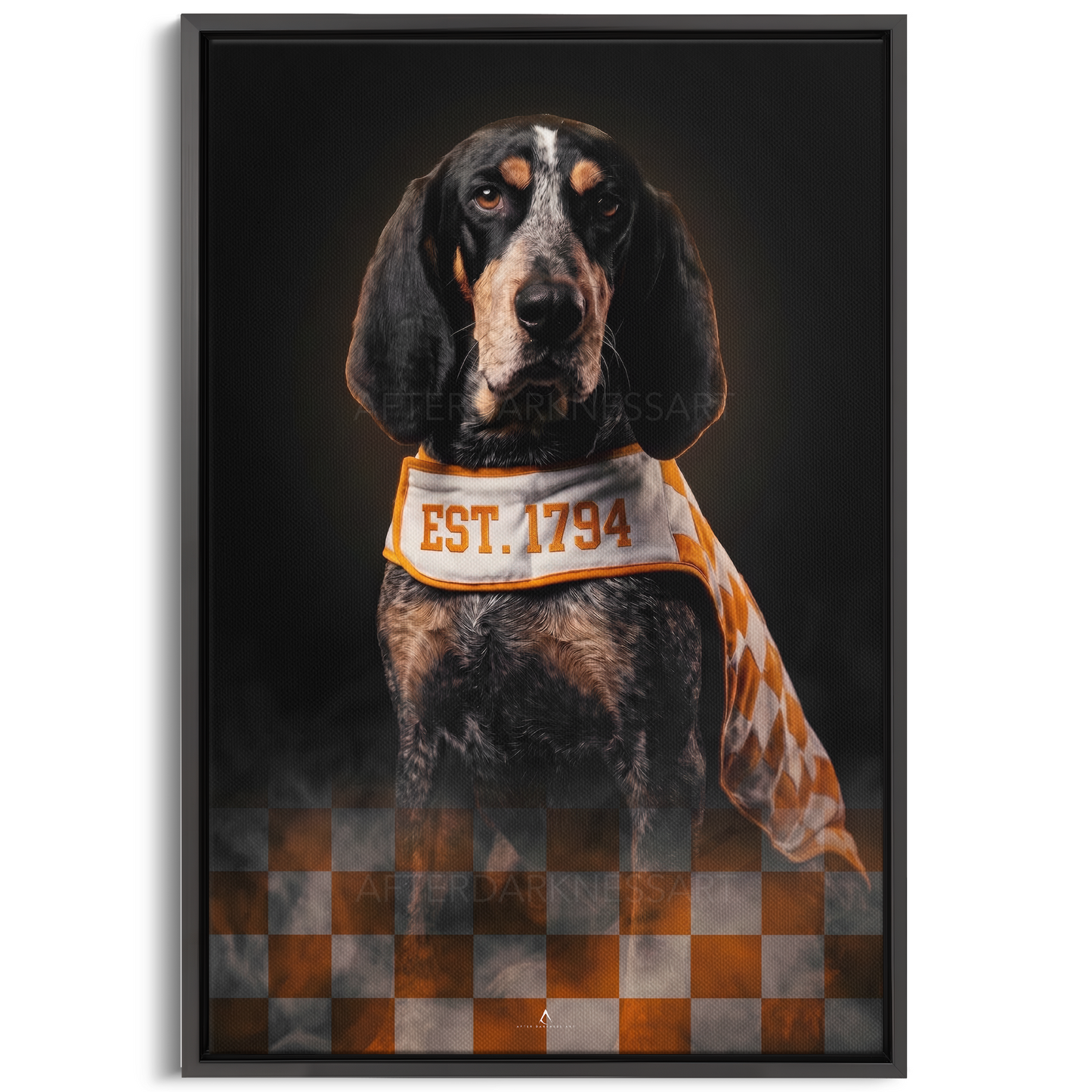 TENNESSEE VOLUNTEERS CANVAS "1794 LEGACY" SMOKEY MASCOT