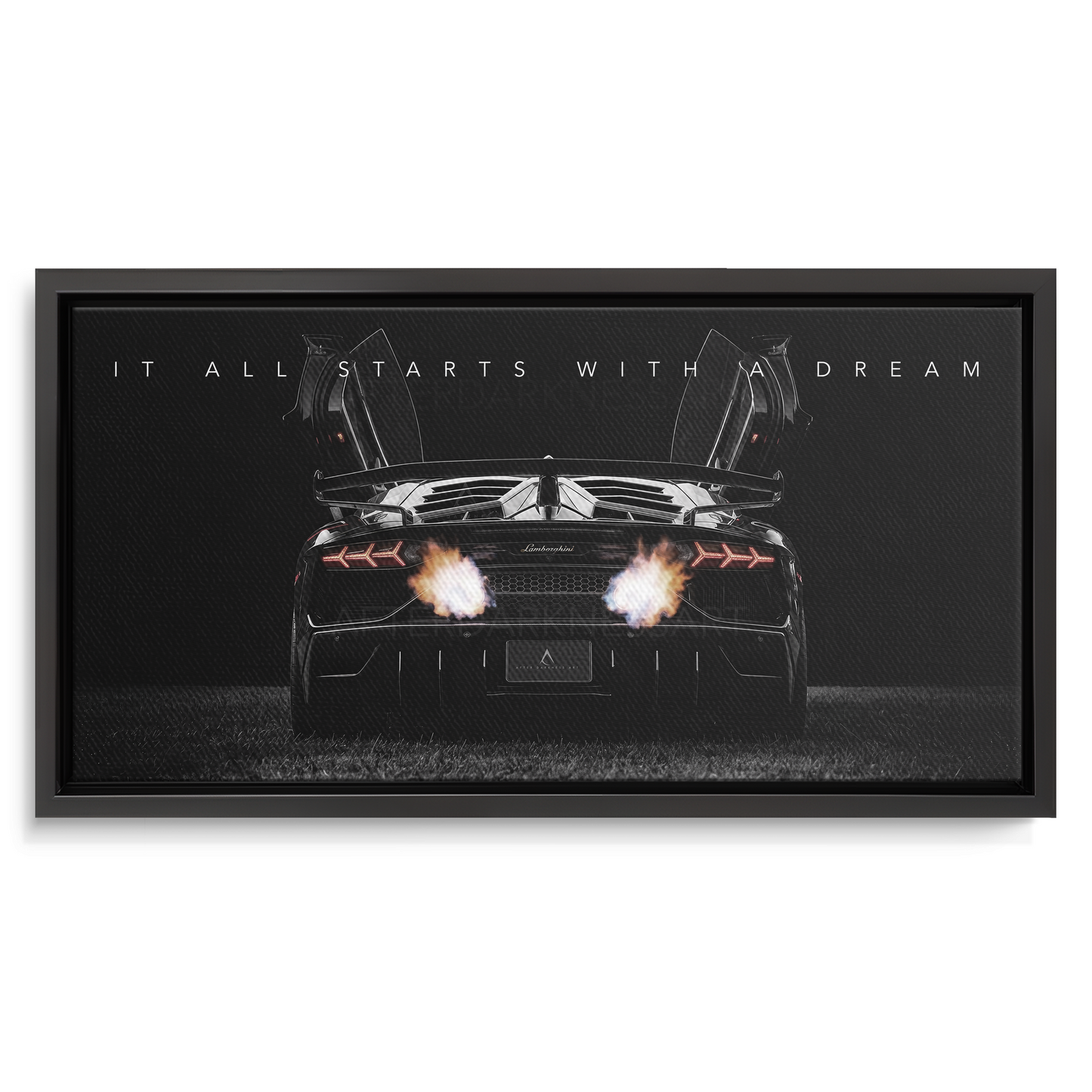 LAMBORGHINI AVENTADOR SVJ CANVAS "SVJ DREAMING"