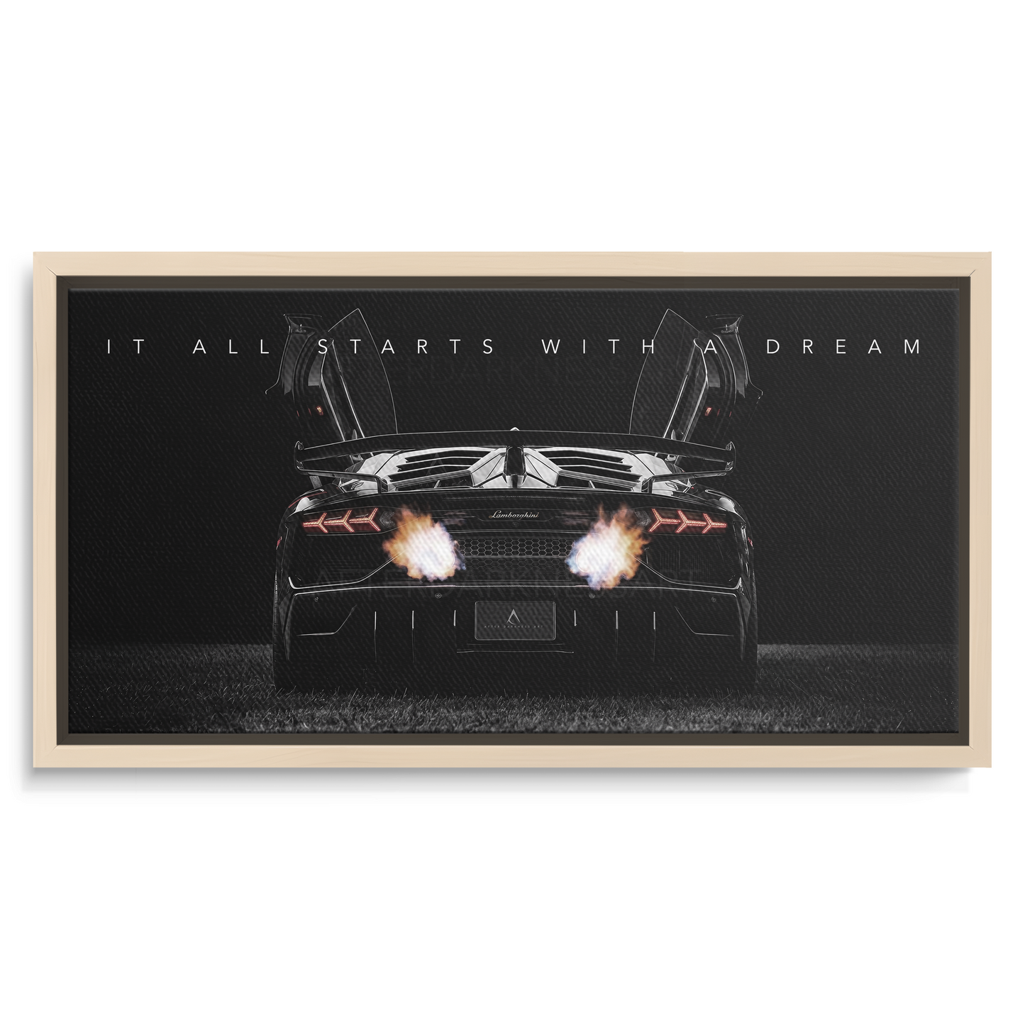 LAMBORGHINI AVENTADOR SVJ CANVAS "SVJ DREAMING"