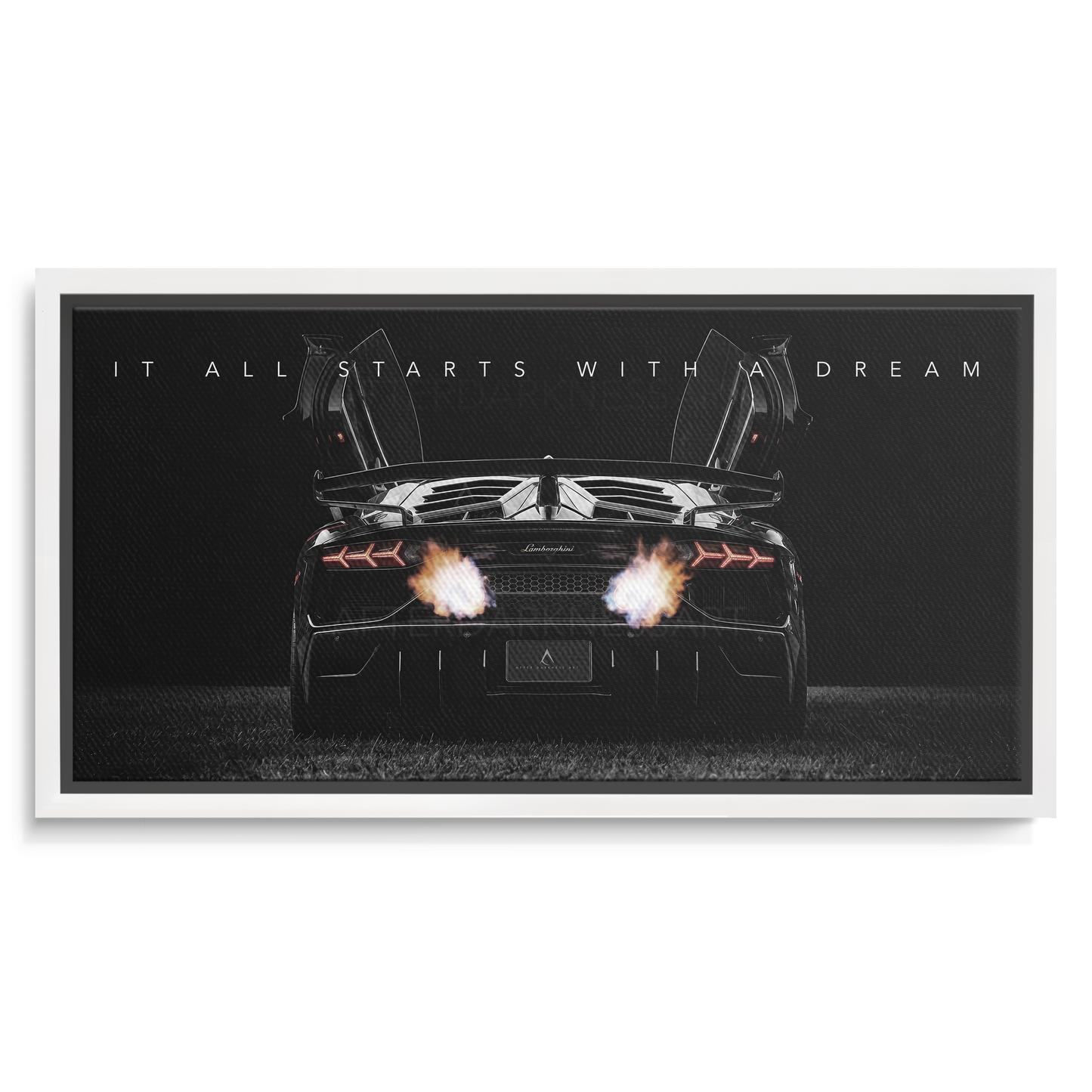 LAMBORGHINI AVENTADOR SVJ CANVAS "SVJ DREAMING"
