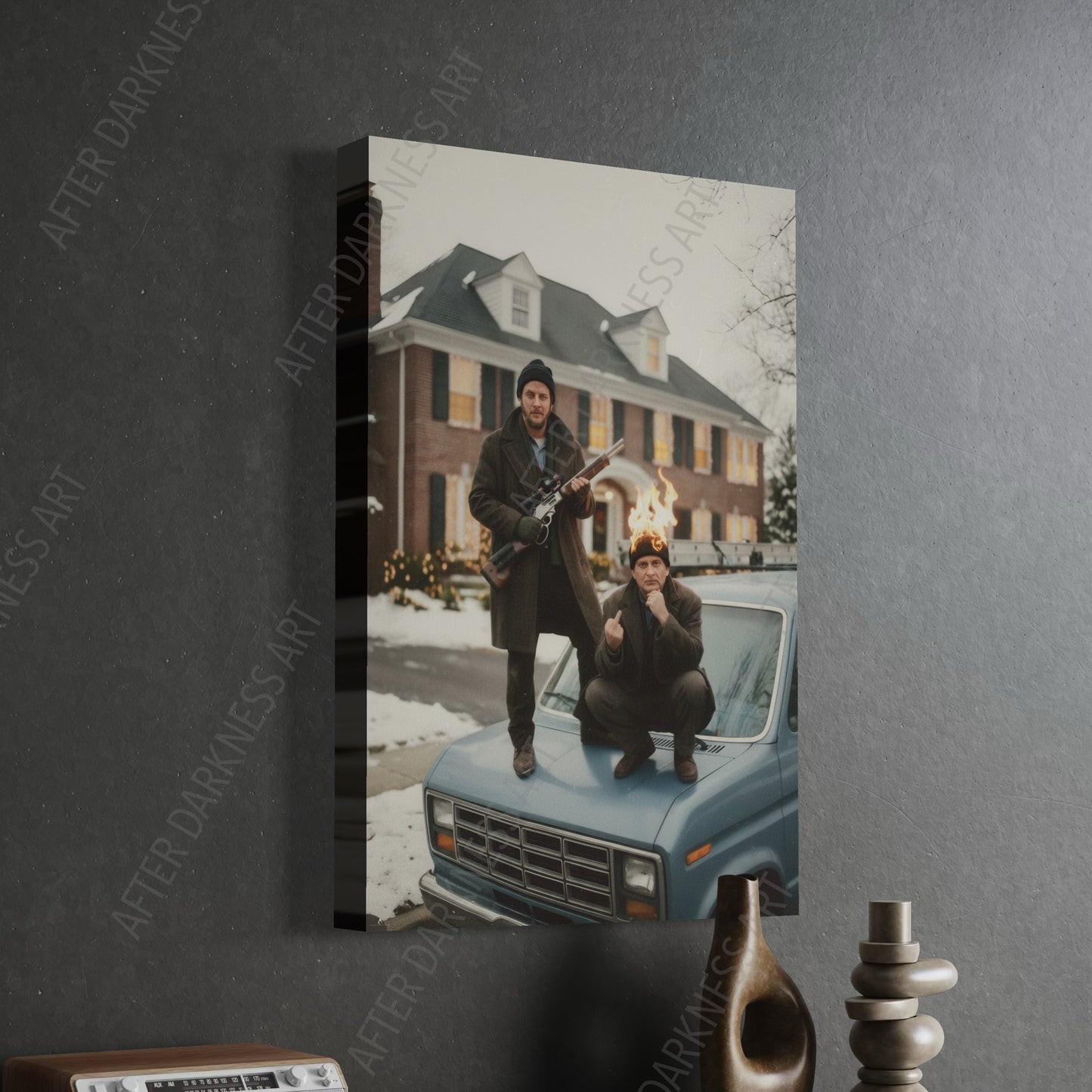 MARV & HARRY "WRONG HOUSE, WRONG NIGHT" WET BANDITS CANVAS