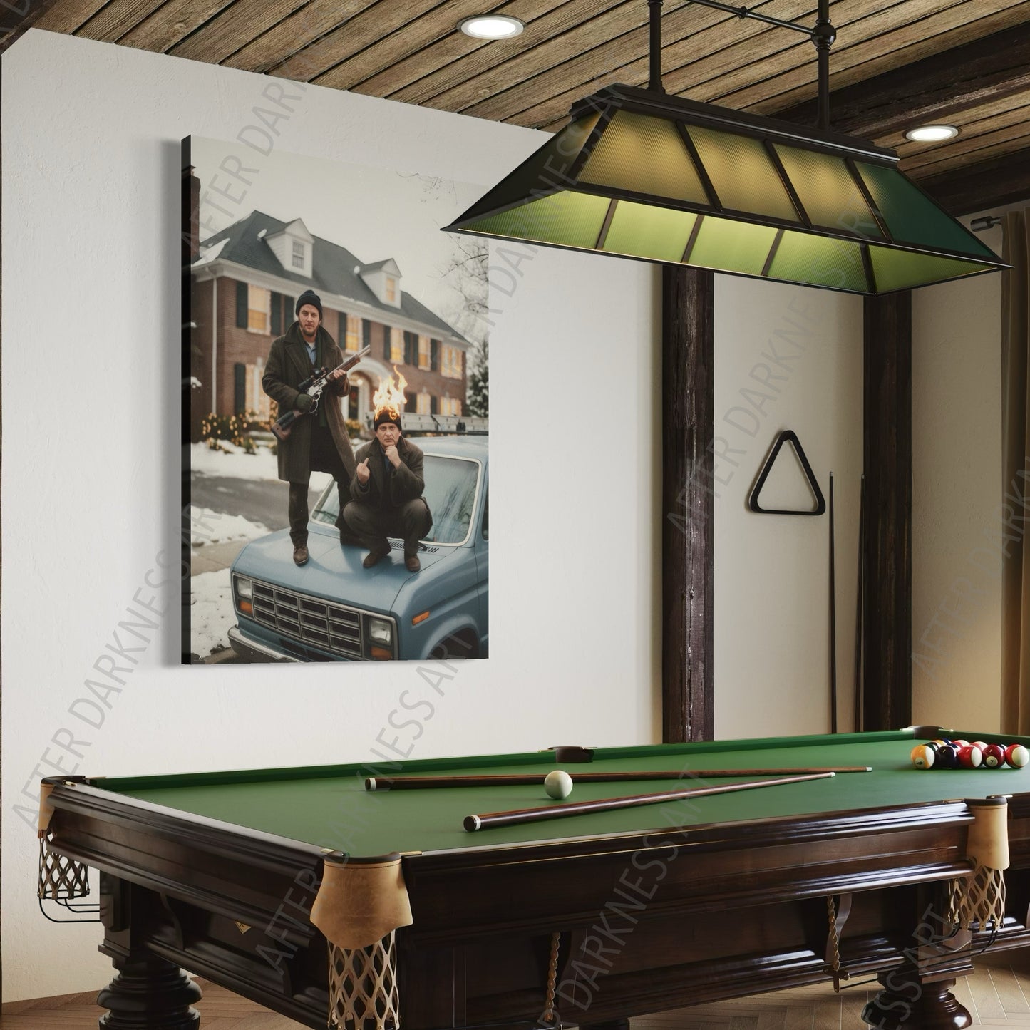 MARV & HARRY "WRONG HOUSE, WRONG NIGHT" WET BANDITS CANVAS
