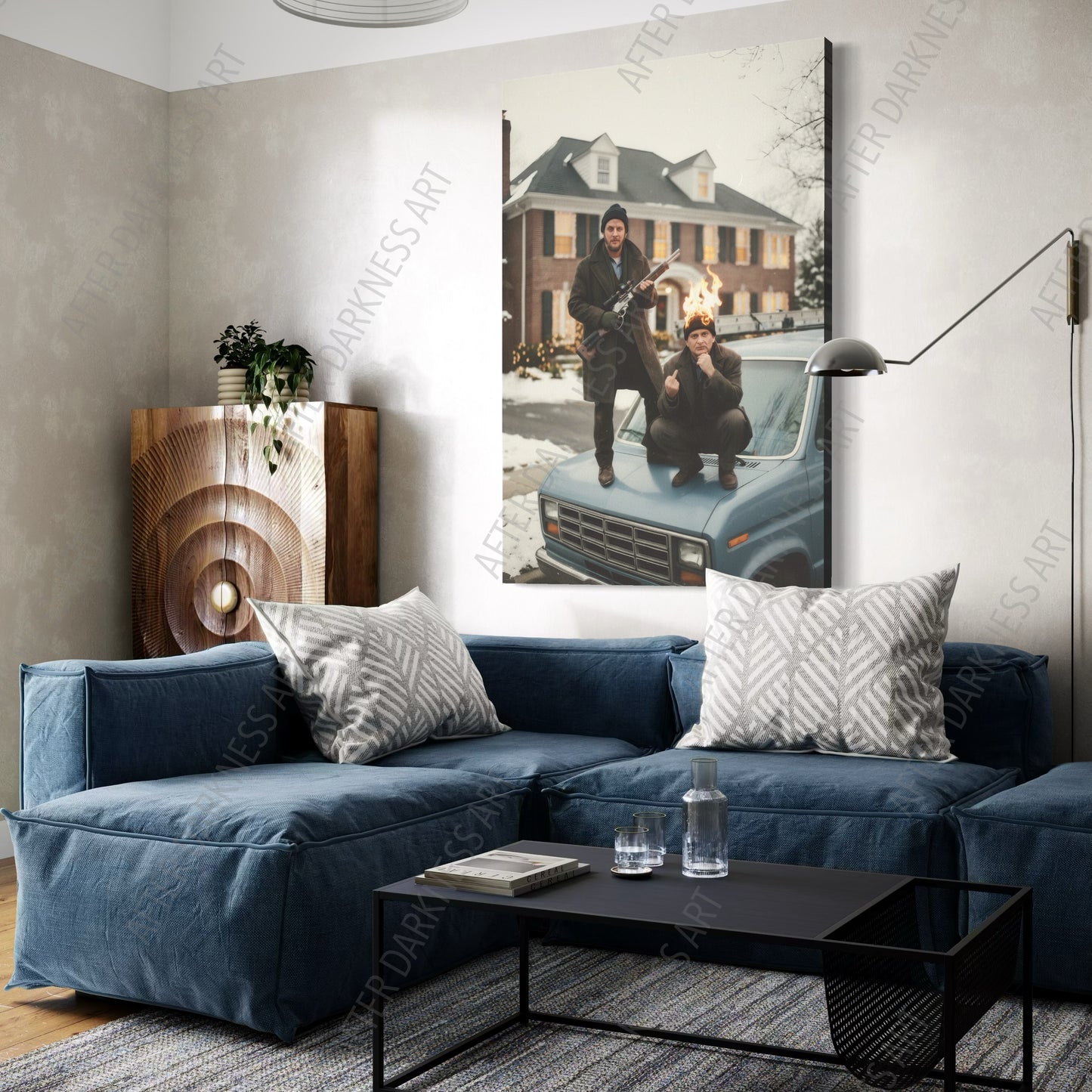 MARV & HARRY "WRONG HOUSE, WRONG NIGHT" WET BANDITS CANVAS