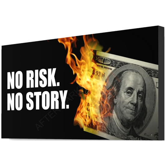 NO RISK NO STORY BURNING BENJAMIN