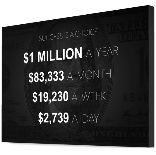 $1 MILLION A YEAR - SUCCESS IS A CHOICE
