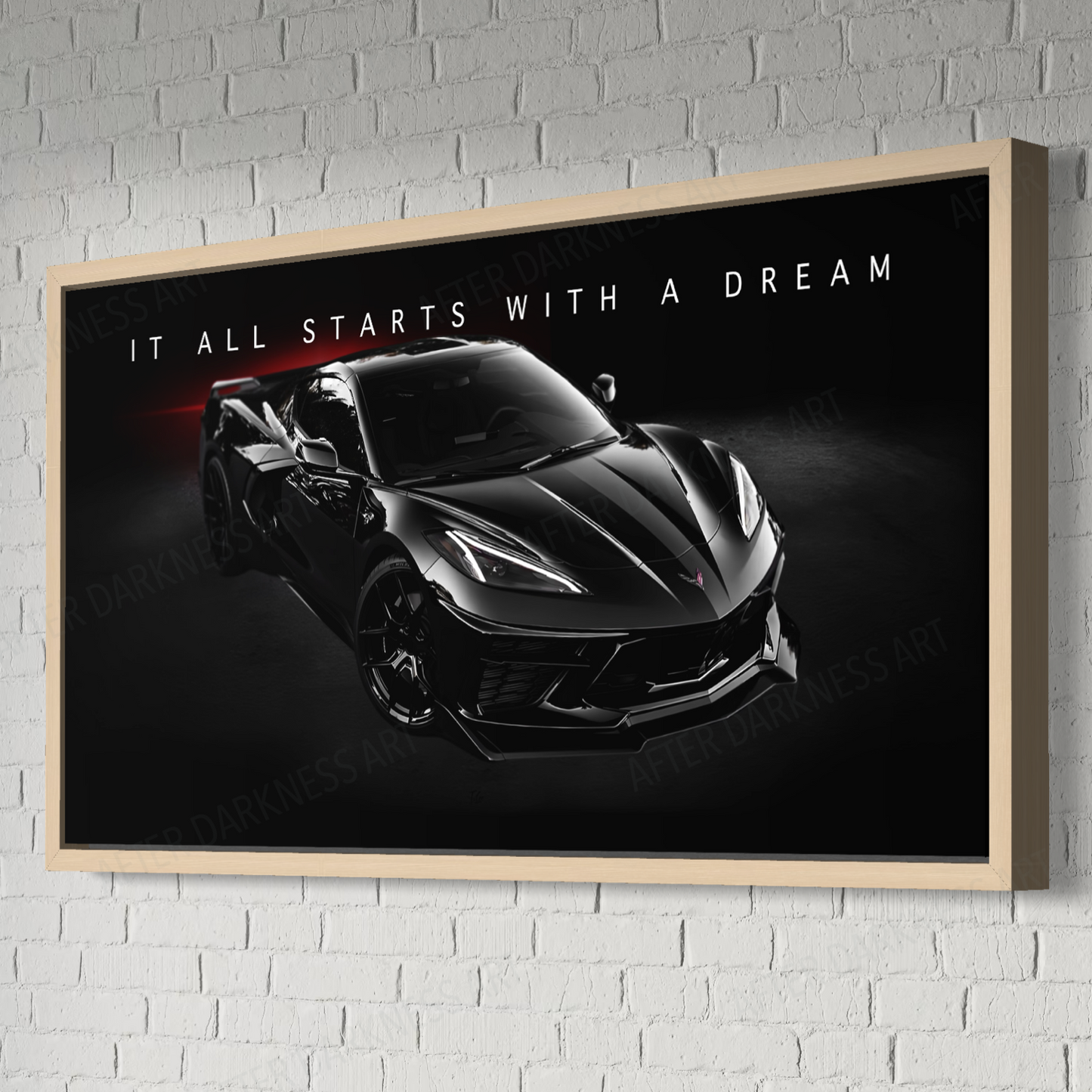 C8 CANVAS "STINGRAY DREAMING"