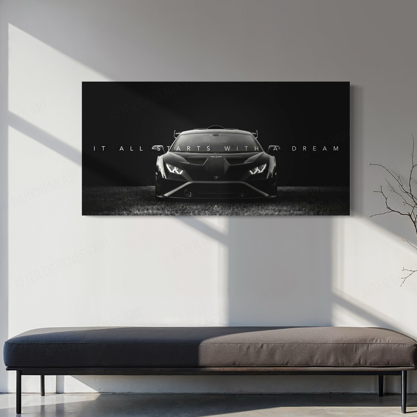 LAMBORGHINI HURACAN STO CANVAS "STO DREAMING"