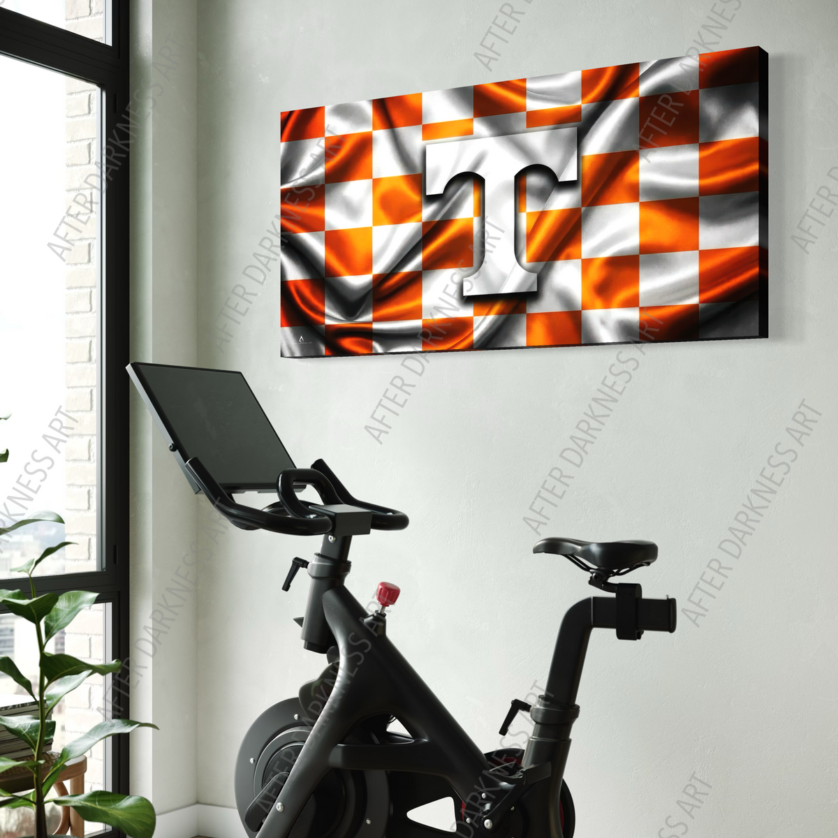 TENNESSEE VOLUNTEERS CANVAS "LAYERED IN ORANGE"