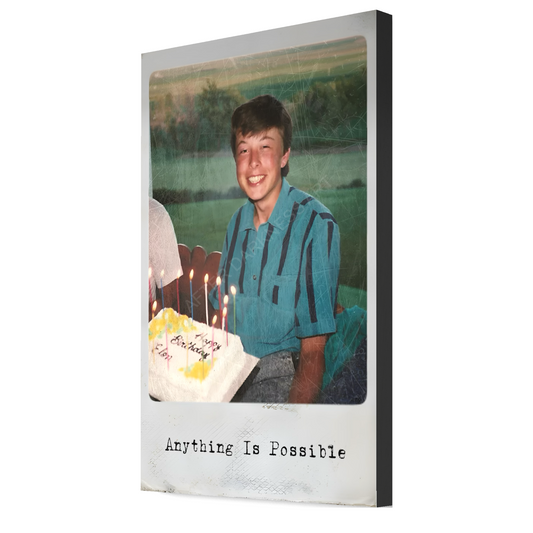 ELON MUSK - ANYTHING IS POSSIBLE - POLAROID