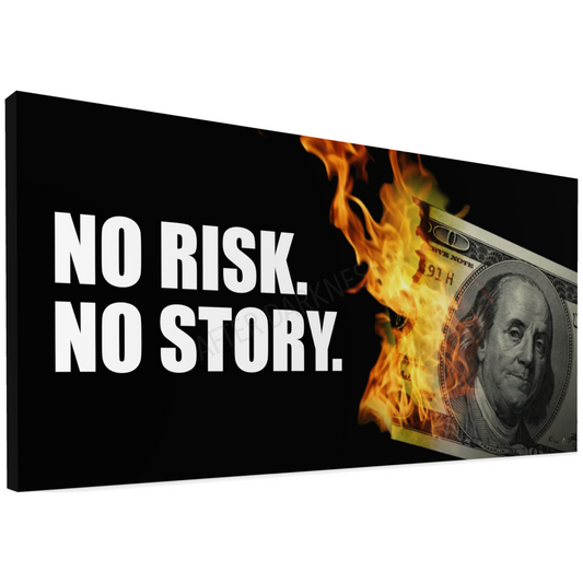 NO RISK NO STORY BURNING BENJAMIN