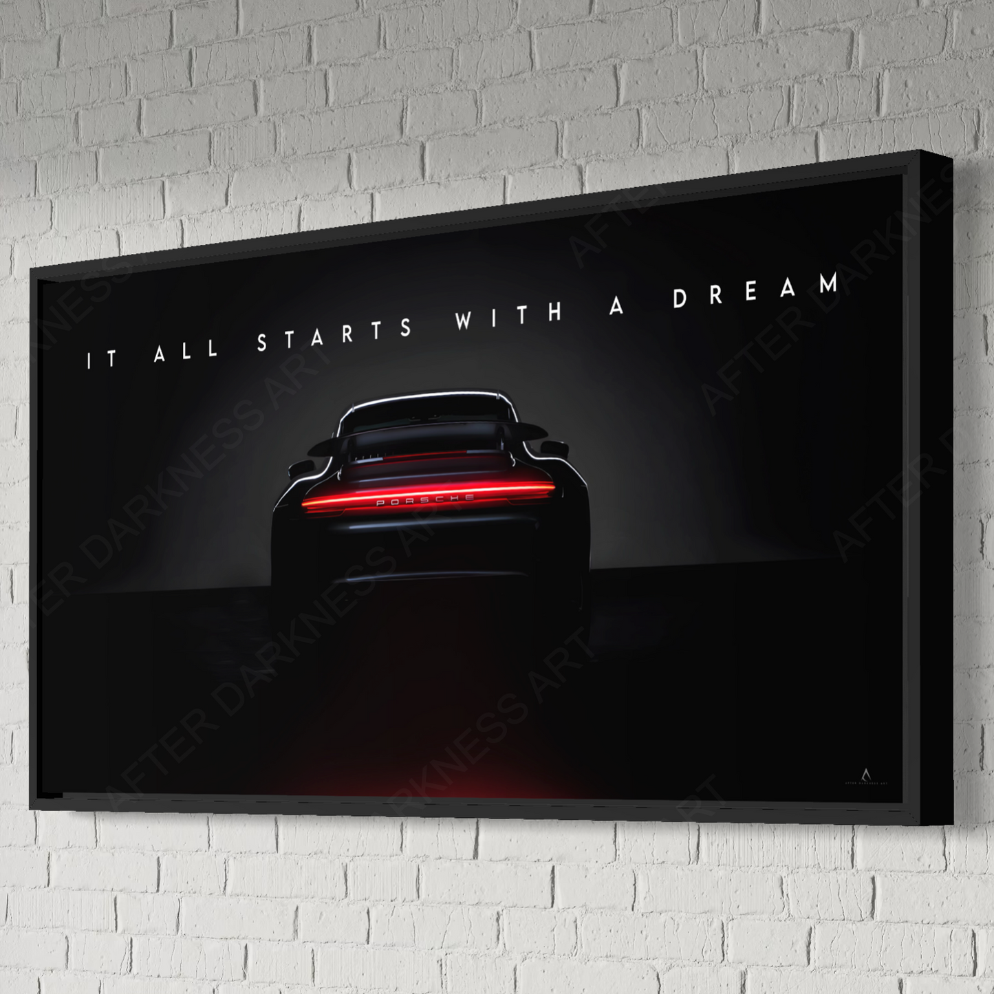 PORSCHE TURBO S CANVAS "TURBO S DREAMING"